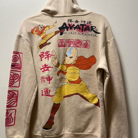 Avatar The Last Airbender Nickelodeon Hoodie, Sz M, Fantasy Anime Style - Picture 5 of 6